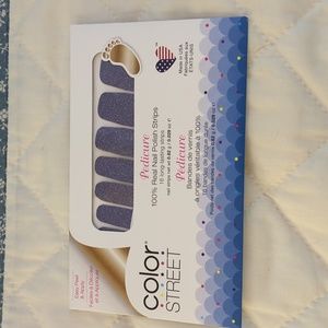 Color Street pedicure nail polish strips